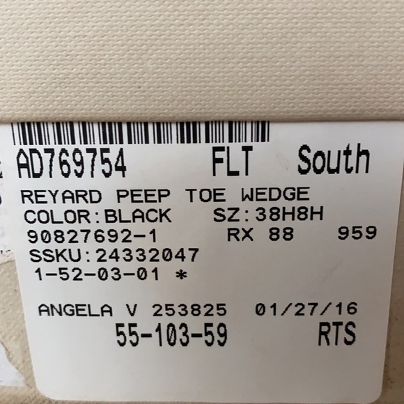 Burberry Reyard Peep Toe Wedge Pump - Picture 13 of 13